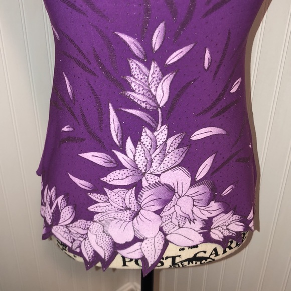 Purple Strapless Beach Top - Picture 6 of 8